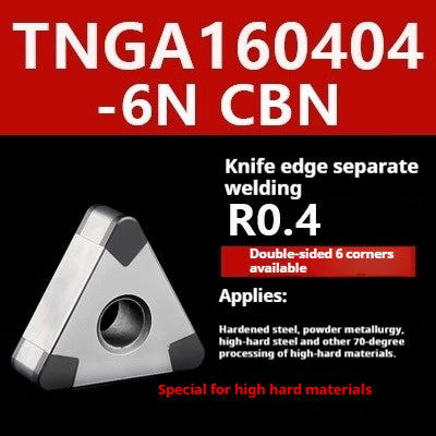 1038-Diamond CBN Cubic Boron Nitride Superhard CNC Inserts TNMG/WNMG Hardened Steel High-Hardness Steel Specialized Inserts Shandong Denso Pricision Tools Co.,Ltd.